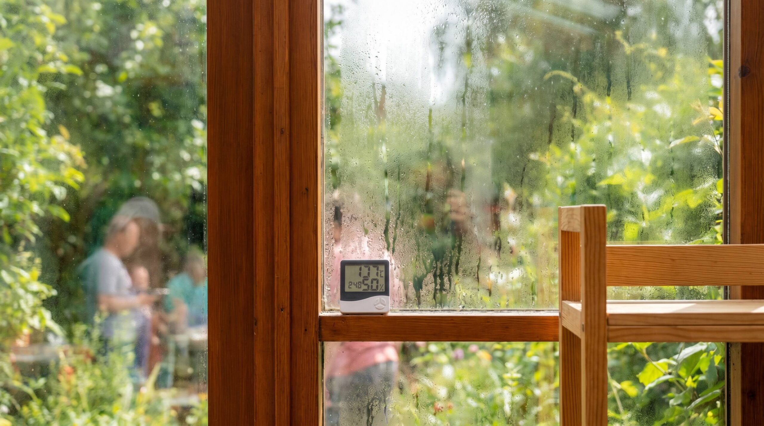 70 Prozent Luftfeuchtigkeit im Sommer