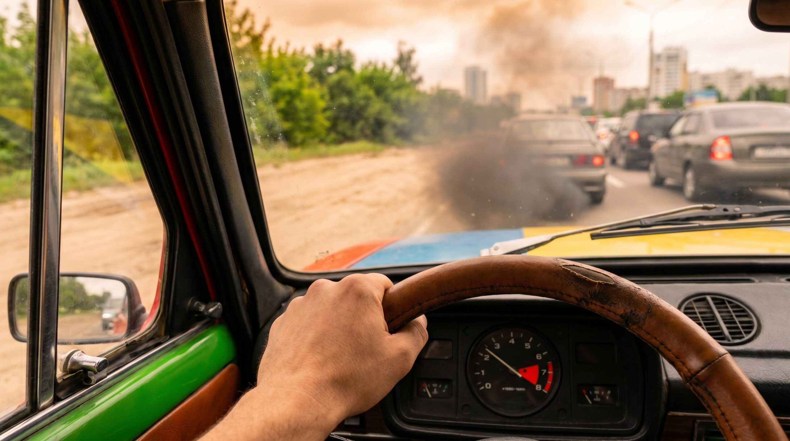 Sie fahren ein Kraftfahrzeug mit manuellem Schaltgetriebe welches verhalten belastet die Umwelt