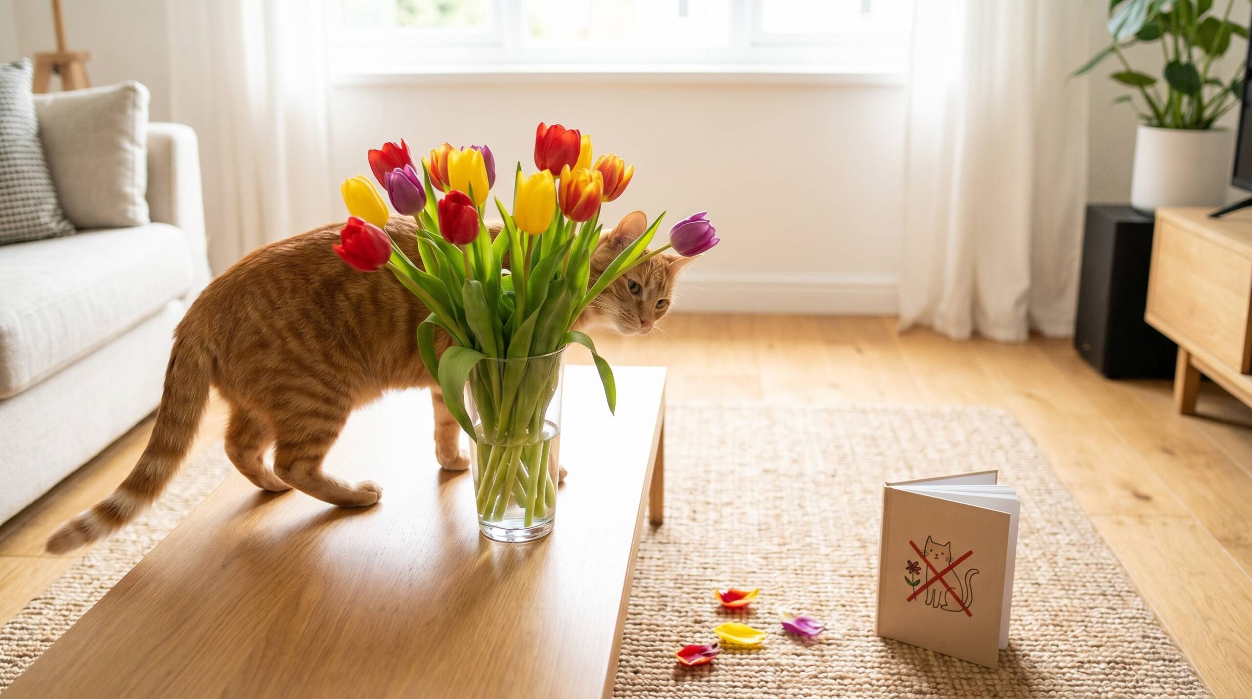 Sind Tulpen giftig für Katzen